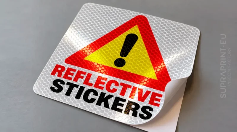 Specialtryckta reflexdekaler
